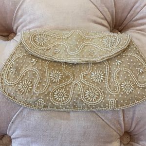 Vintage beaded clutch